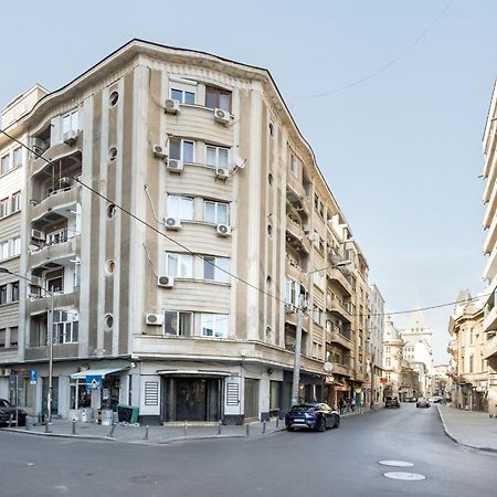 Cismigiu Serenity: 1Br Flat With Scenic Balcony Bukarest Exteriör bild